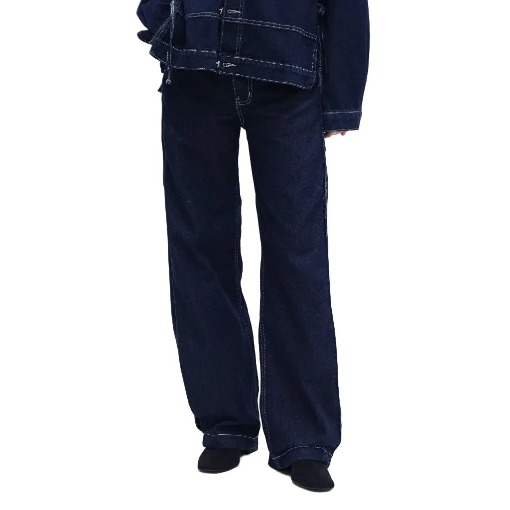 Fitz Side Pleat Pants - Blue or Love Collection