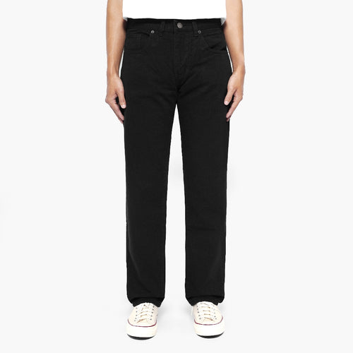 Slim Tapered Black Jeans - Basica Man