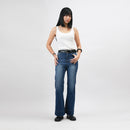 Flare Blue Jeans - Basica Women