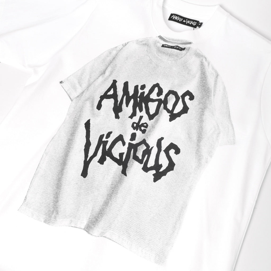 White Noise - Regular White Tee