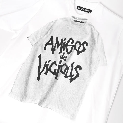 White Noise - Regular White Tee
