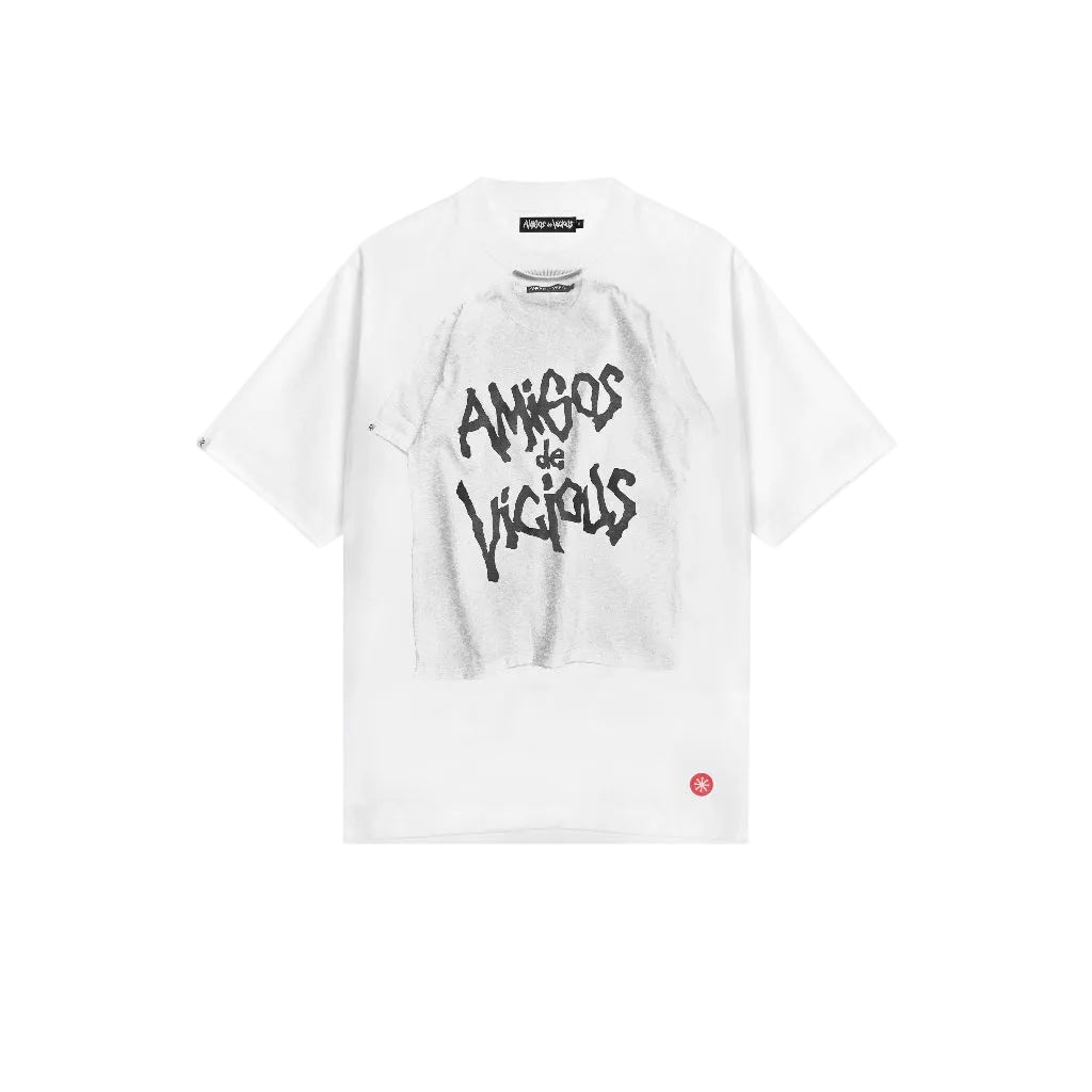 White Noise - Regular White Tee