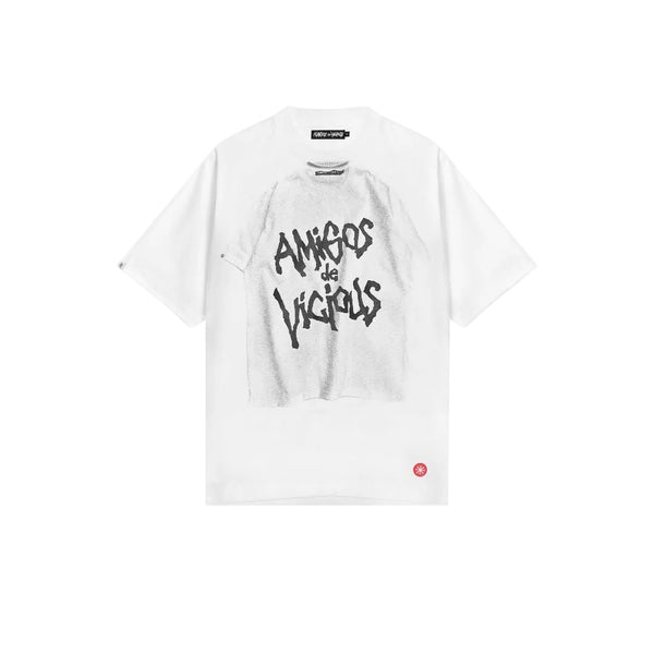 White Noise - Regular White Tee