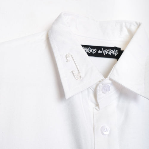 Chasm Denim Oxford Shirt Print - Shirt Long Sleeve