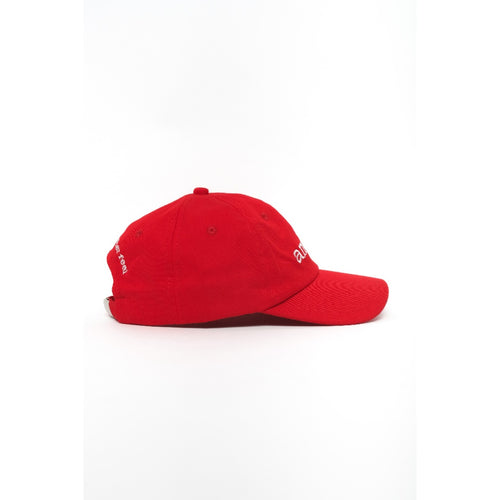 State Red - Topi Baseball 6 Panel