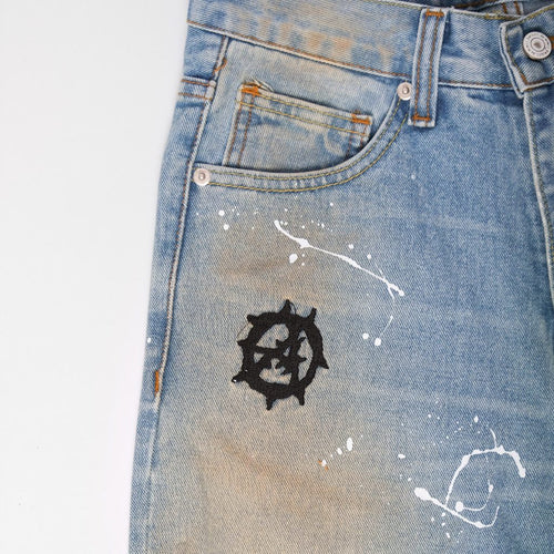 Mad Dog Reguler Loose Straight - Blue Denim Jeans