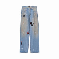 Mad Dog Reguler Loose Straight - Blue Denim Jeans