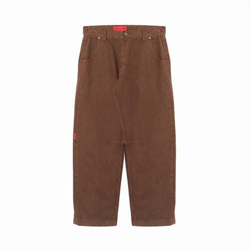 Arise Baggy Cream - Celana Panjang Baggy Jeans Denim