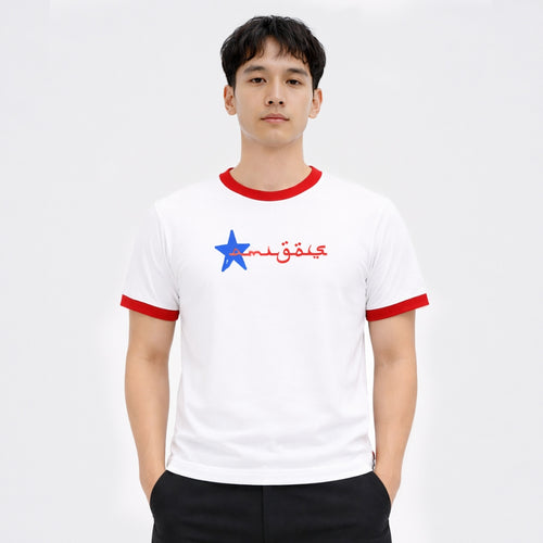 Arabics Star - Ringer Tee Muscle 20s
