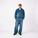 Amomento Barrel Blue Faded Wash - Celana Jeans Barrel