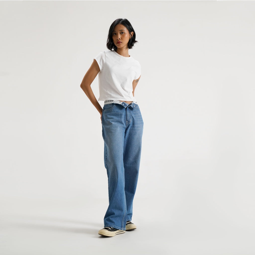 Louise Blue Vintage - Loose Jeans