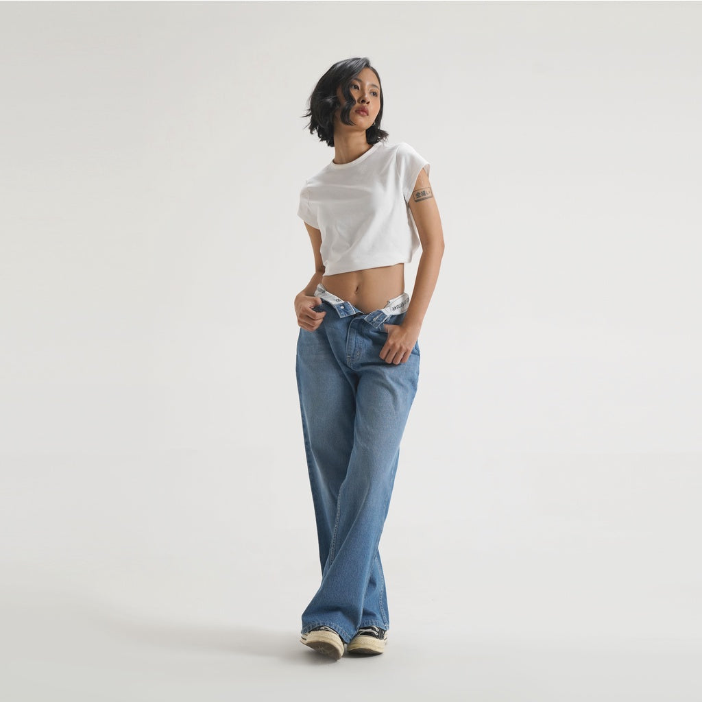 Louise Blue Vintage - Loose Jeans